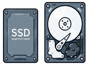 SSD / HDD
